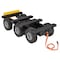 Vestil Black All Terrain Eight Wheel Dolly 1400 lb Capacity ALL-T-D8W-1400 - alternate 1